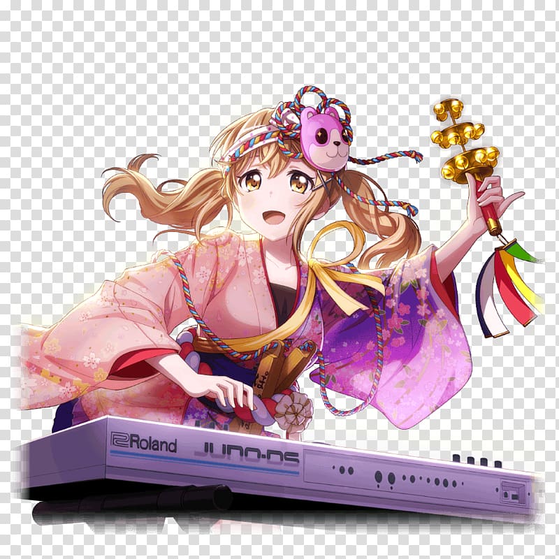 BanG Dream! Girls Band Party! Roselia Neo-Aspect, asian bang transparent background PNG clipart