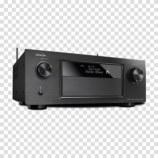 AV receiver Denon AVR-X4200W Home Theater Systems Radio receiver, avó transparent background PNG clipart