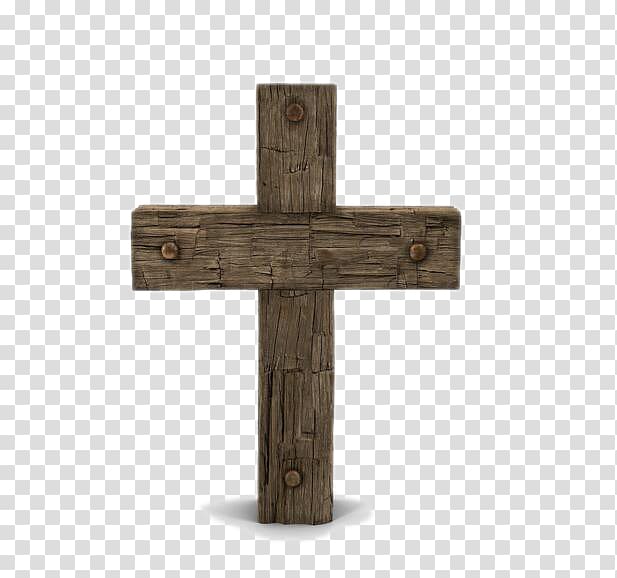 brown wooden cross, Cross Wood Icon, Wooden cross transparent background PNG clipart