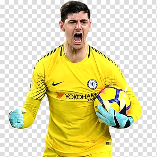 Thibaut Courtois FIFA 18 Belgium national football team Chelsea F.C. Goalkeeper, football transparent background PNG clipart