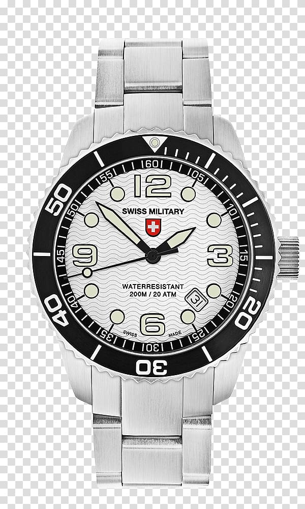 Military watch Switzerland Swiss made, watch transparent background PNG clipart