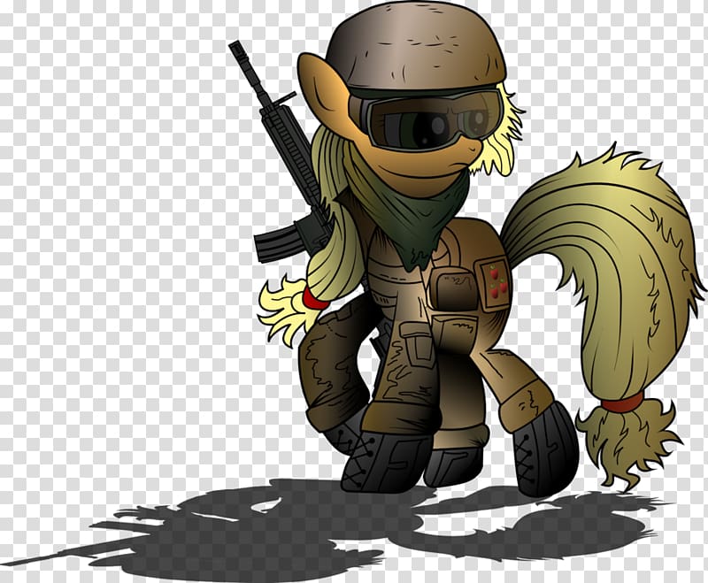 Soldier Applejack Military Infantry My Little Pony: Friendship Is Magic fandom, soldier transparent background PNG clipart