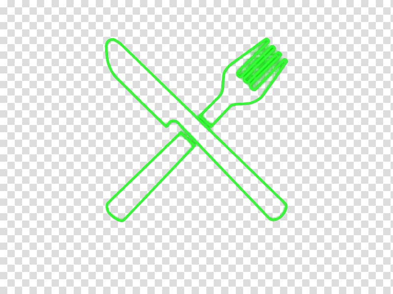 Knife Light Green Fork, Green hair knife and fork transparent background PNG clipart