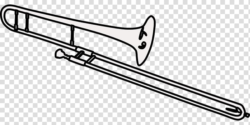 Trombone Coloring book Musical Instruments, trombone transparent background PNG clipart