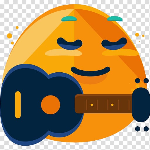 Smiley Emoticon Emoji Computer Icons , Guitar player transparent background PNG clipart