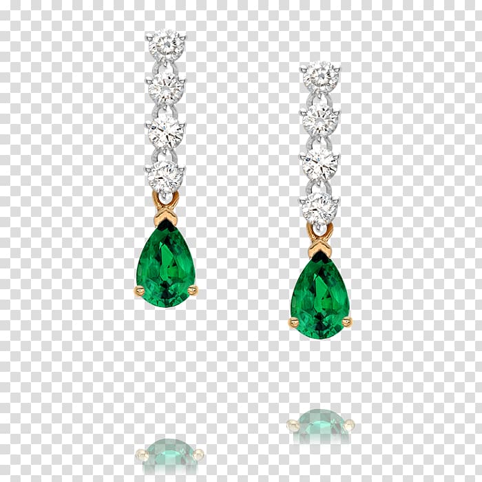 Emerald Earring Jewellery Diamond, emerald transparent background PNG clipart