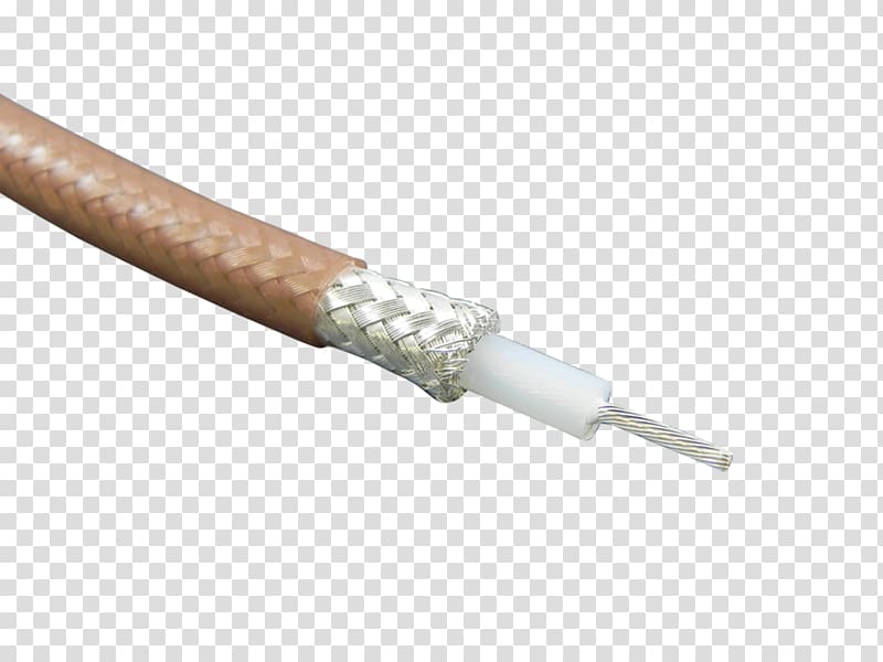 Coaxial cable Electrical cable Radio frequency Wire RF connector, audio frequency transparent background PNG clipart