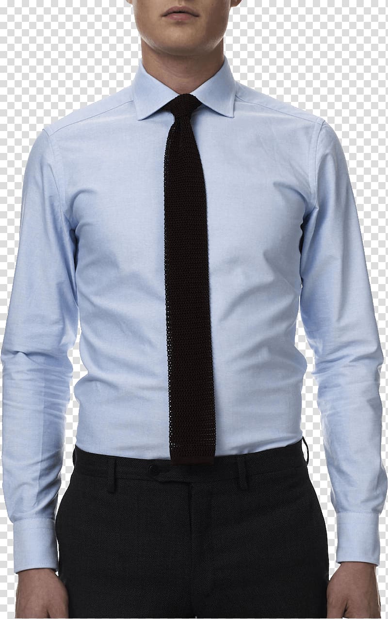 Dress shirt T-shirt Necktie, Dress Shirt transparent background PNG clipart