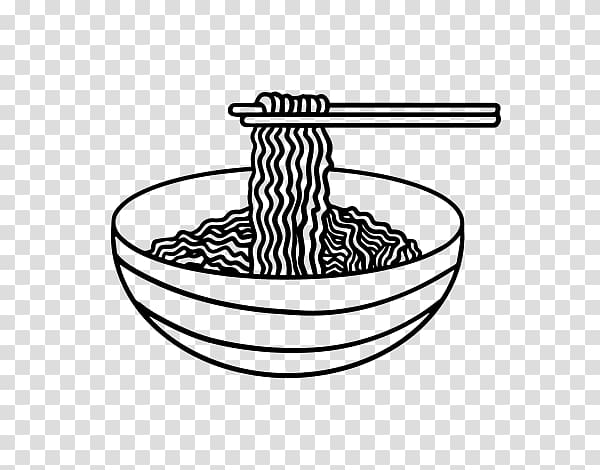 noodle clipart black and white