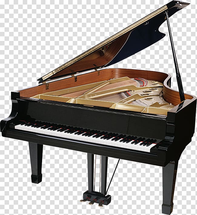 black grand piano, Grand piano , piano transparent background PNG clipart