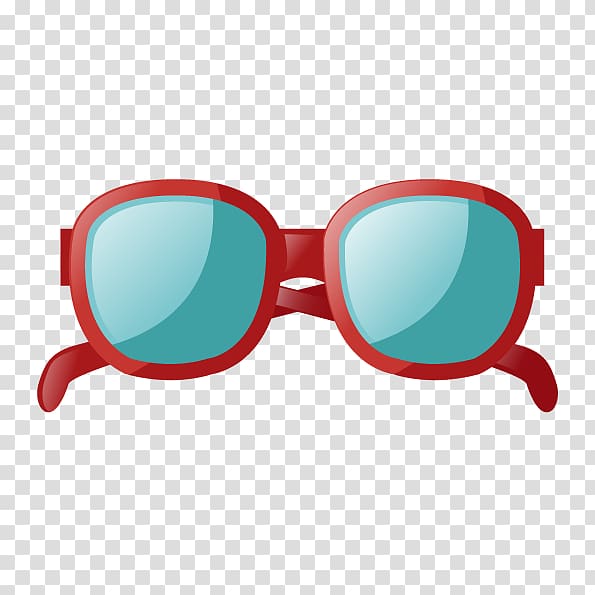 Goggles Sunglasses Designer, painted Sunglasses transparent background PNG clipart