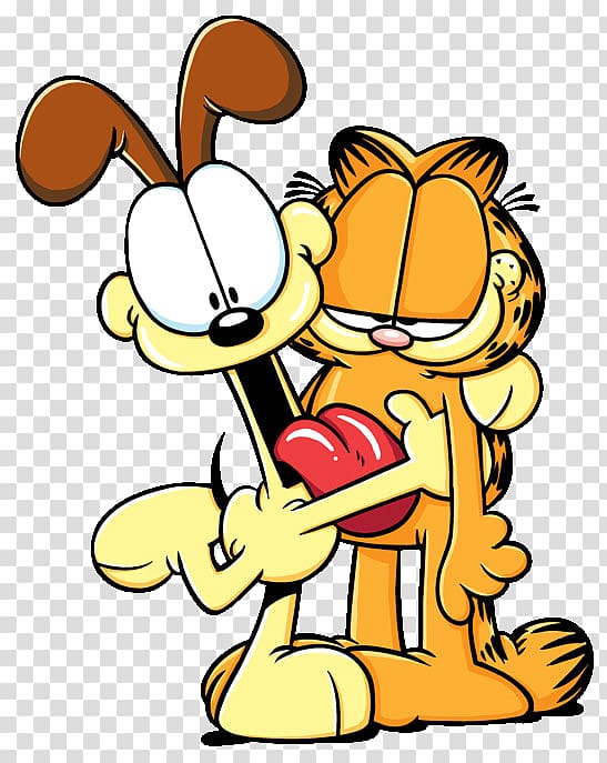 Garfield and Odie, Odie Garfield Snoopy Comics , Dog transparent background PNG clipart