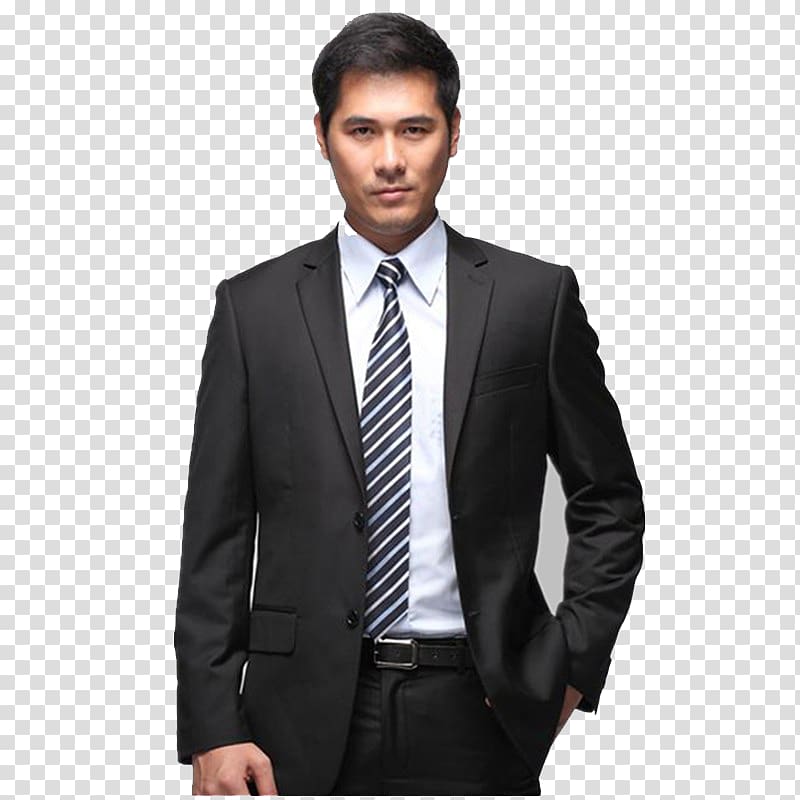 Suit Blazer Hoodie Clothing Formal wear, suit transparent background PNG clipart
