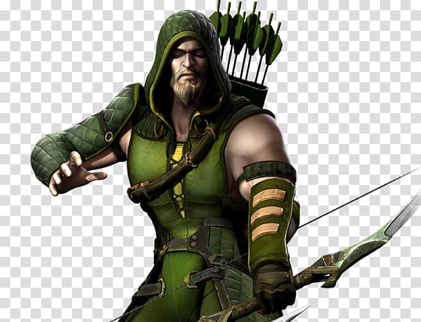 Injustice: Gods Among Us Injustice 2 Green Arrow Batman Hawkgirl, arqueiro verde transparent background PNG clipart