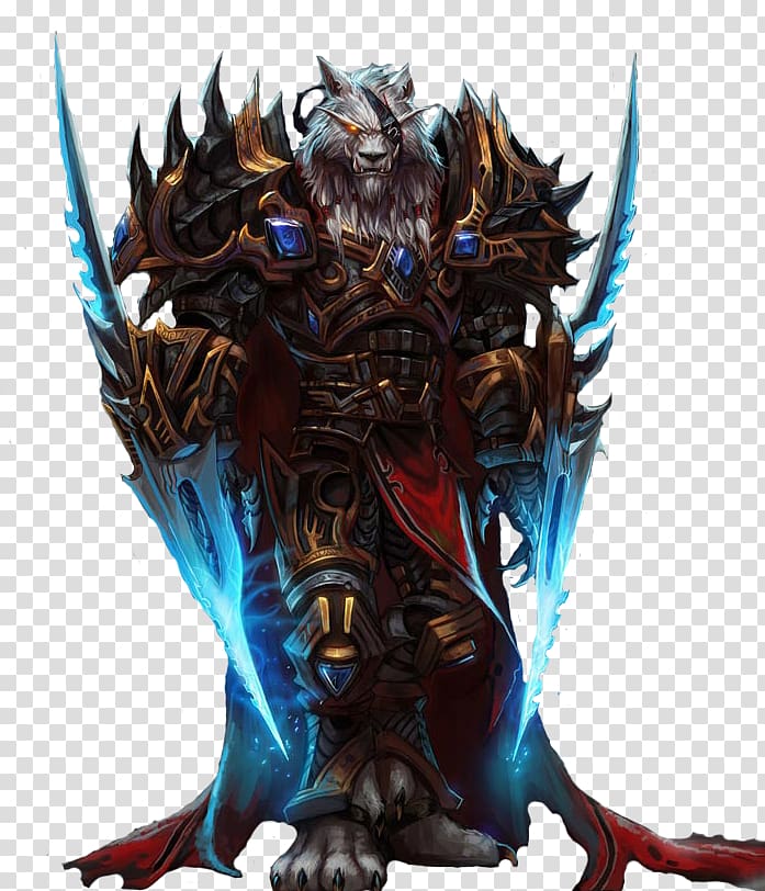 World of Warcraft Worgen Lord Darius Crowley Werewolf Character, world of warcraft transparent background PNG clipart