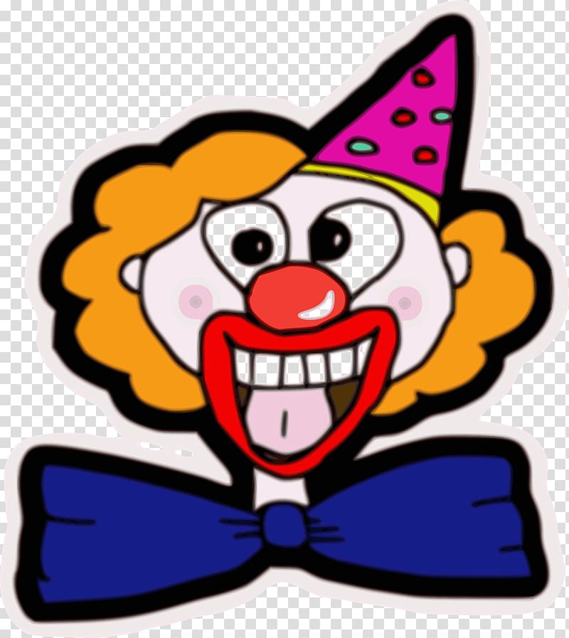 Evil clown Face , clown transparent background PNG clipart