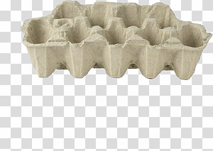 Open Paper Egg Carton transparent background PNG clipart thumbnail