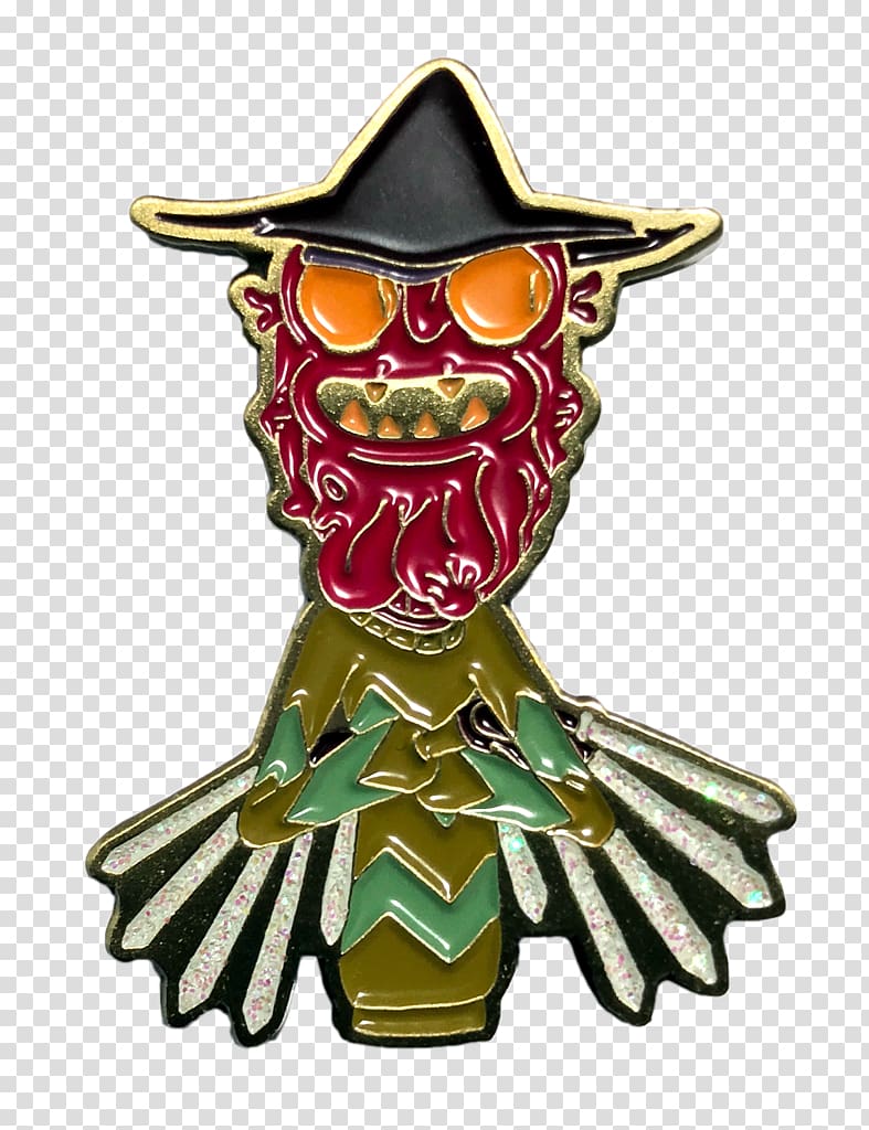 Nightmare B & H Video Sleep Lapel pin, scary terry transparent background PNG clipart