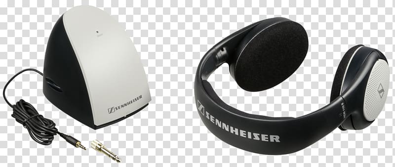 Headphones Sennheiser RS 110 II Wireless Output device, headphones transparent background PNG clipart