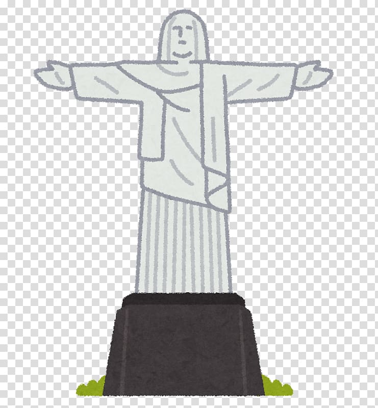 Christ the Redeemer Corcovado Statue Newspaper いらすとや, others transparent background PNG clipart