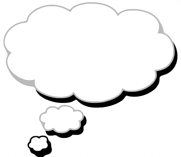 Thought , Dreaming Clouds transparent background PNG clipart