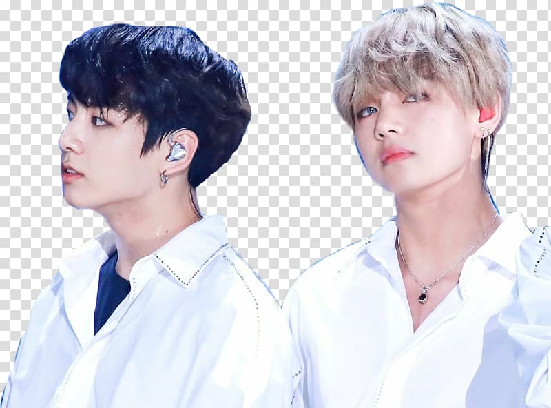 Kim Taehyung BTS Musician K-pop Black hair, jungkook bts and rose blackpink transparent background PNG clipart