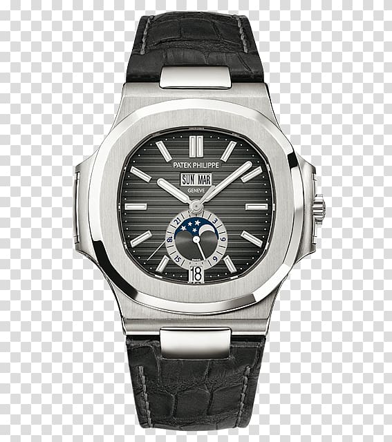Patek Philippe & Co. Automatic watch Calatrava Complication, Metalcoated Crystal transparent background PNG clipart
