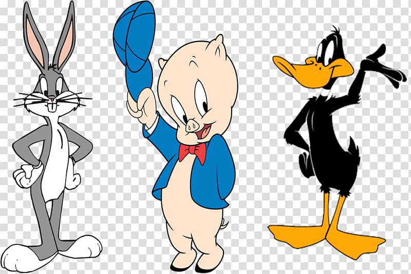 Daffy Duck Bugs Bunny Donald Duck Porky Pig Animated cartoon, donald duck transparent background PNG clipart