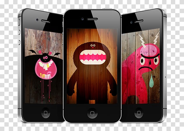 Smartphone Palette Color scheme Mobile Phones, Monster Mash transparent background PNG clipart