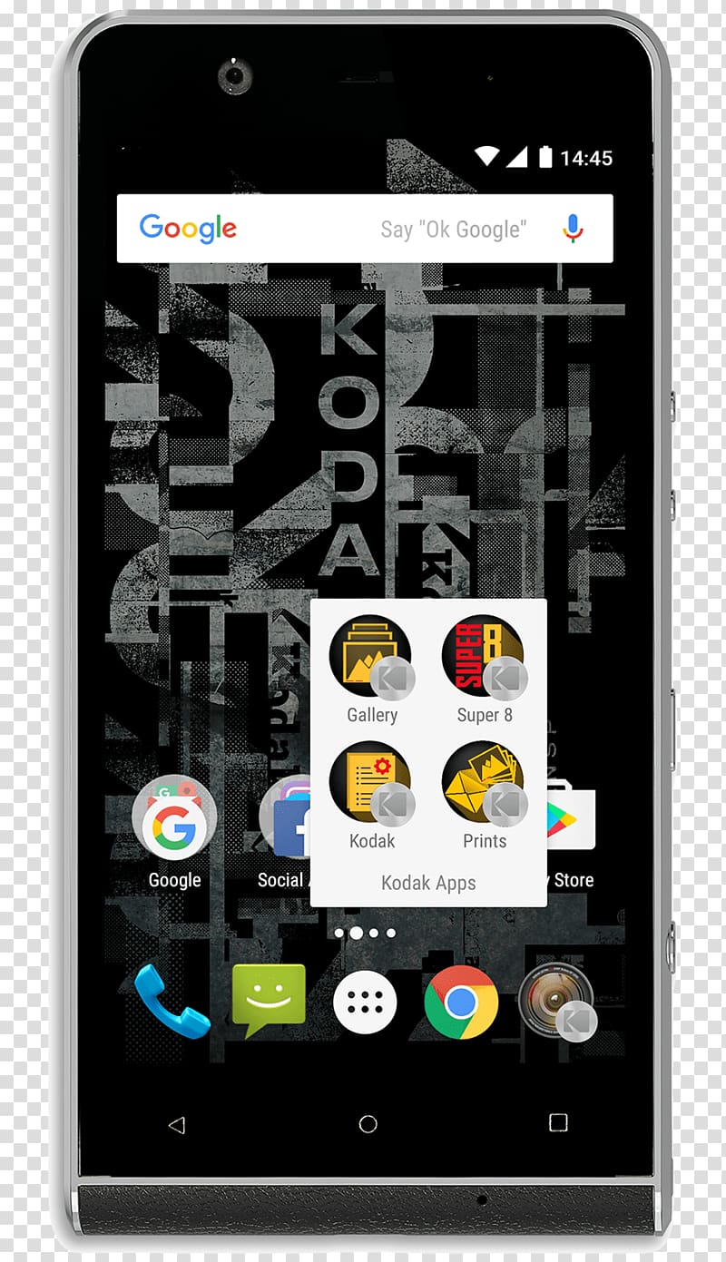 Kodak Smartphone Android Camera, smartphone transparent background PNG clipart