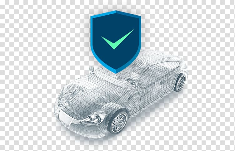 Connected car Vehicle frame , cyber attack transparent background PNG clipart