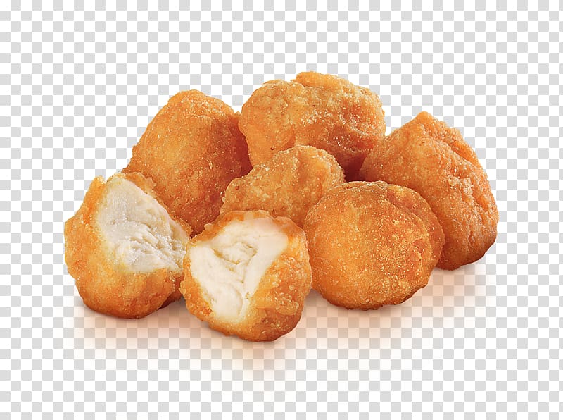 McDonald's Chicken McNuggets Croquette Fritter Chicken balls Pakora, spicy chicken transparent background PNG clipart