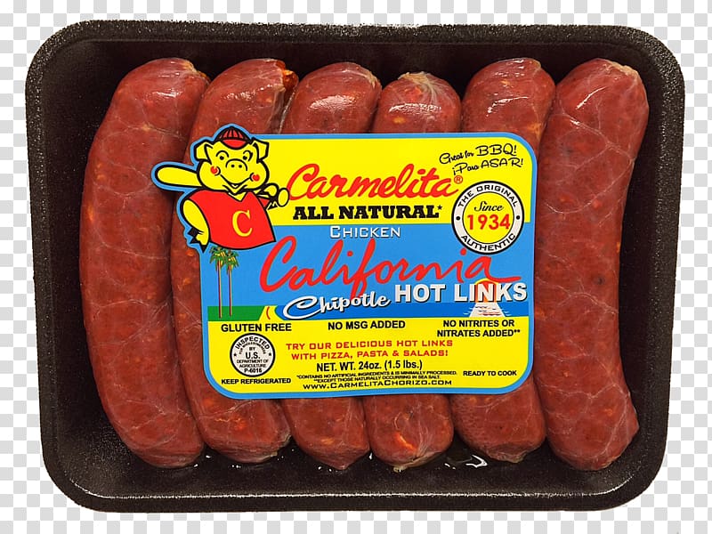 Frankfurter Würstchen Embutido Mortadella Bratwurst Andouille, chicken sausage transparent background PNG clipart