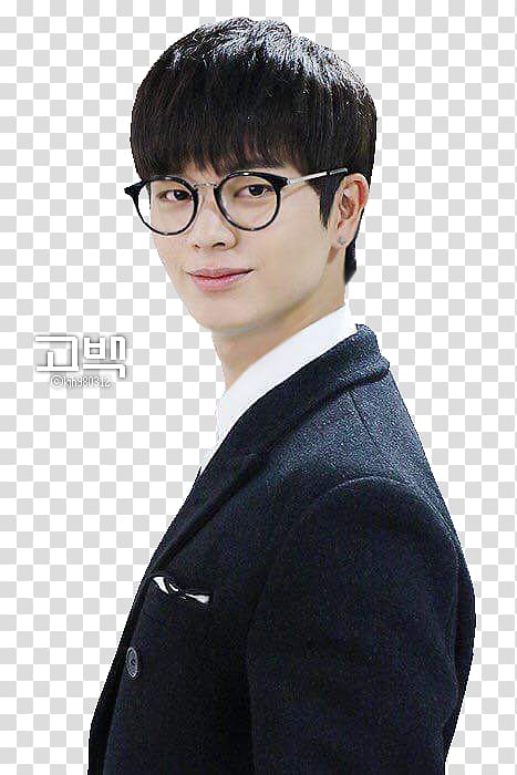 Glasses Salaryman Chin Suit Hair coloring, btob transparent background PNG clipart