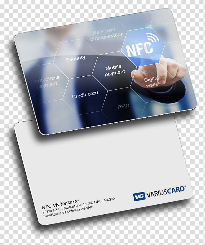 Business Cards Visiting card Radio-frequency identification, Visit Card transparent background PNG clipart