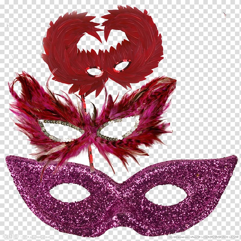 Mask Purple, mask transparent background PNG clipart