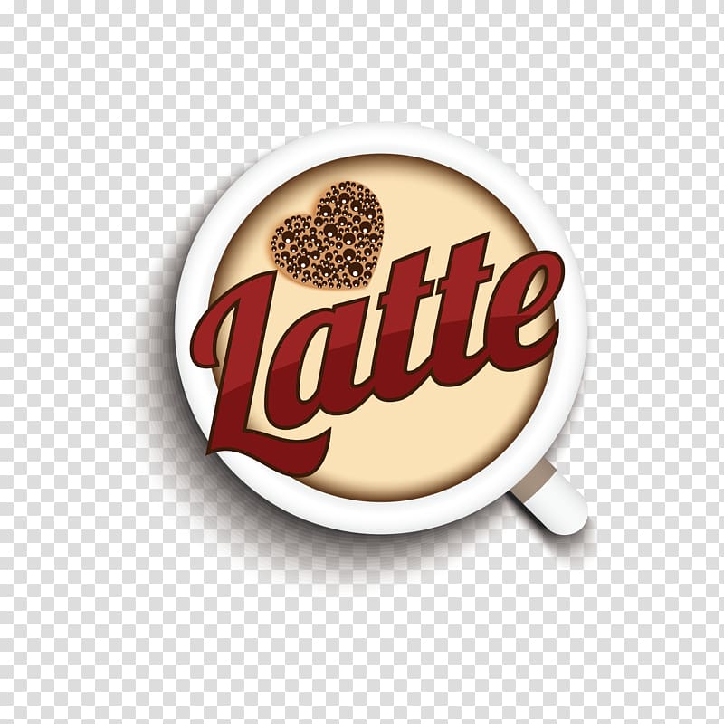 latte illustration in white cup, Coffee cup Latte Espresso Cafe, latte coffee transparent background PNG clipart