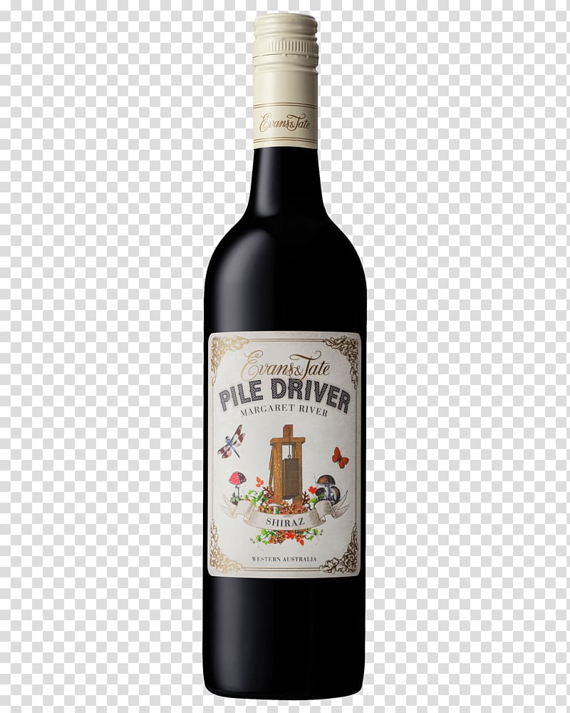 Evans & Tate Shiraz Wine Cabernet Sauvignon Merlot, wine transparent background PNG clipart