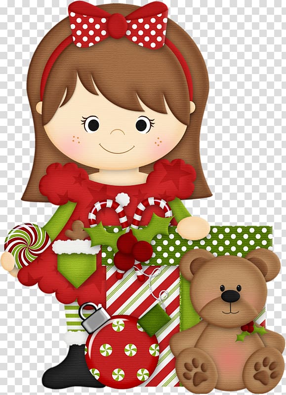Peppermint Patty Santa Claus Christmas Gift , Who received gifts transparent background PNG clipart