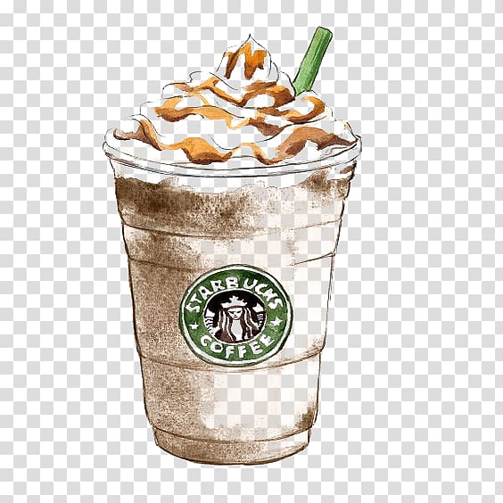 Starbucks illustration, Coffee Tea Milkshake Espresso Starbucks, Starbucks Coffee transparent background PNG clipart