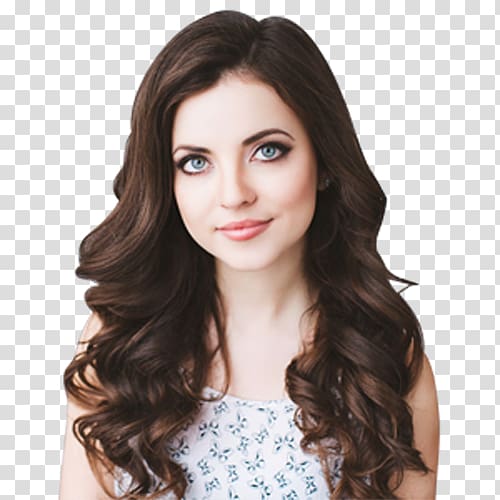 Lace wig Hairstyle Fashion, Abstract Wavy transparent background PNG clipart