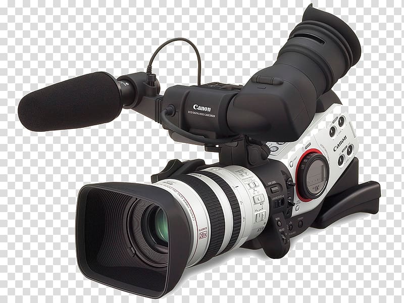 Digital video Video Cameras Canon XL2, Camera transparent background PNG clipart