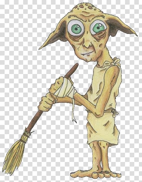 Dobby the House Elf House-elf, strike through transparent background PNG clipart