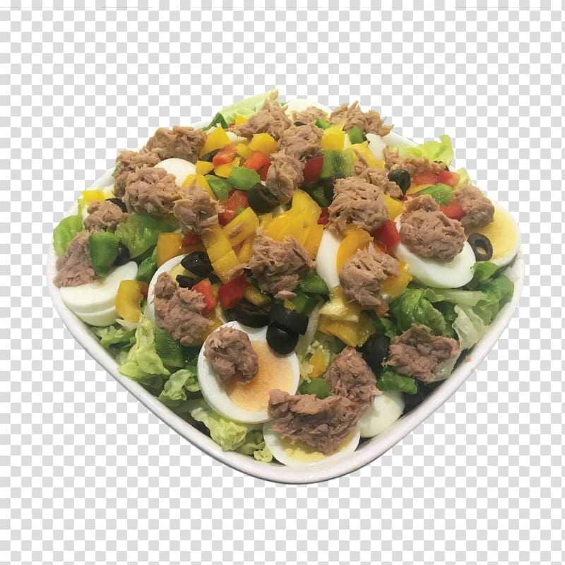 Vegetarian cuisine Salad Nicoise Dish Recipe Pasta, tuna transparent background PNG clipart