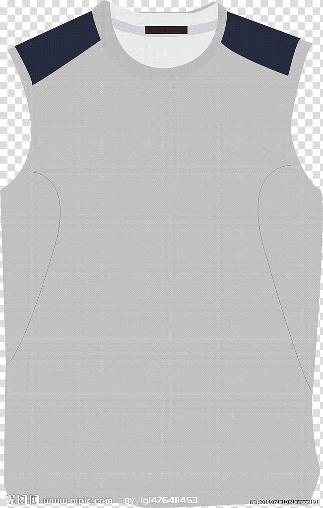 T-shirt Sleeve Brand, vest transparent background PNG clipart