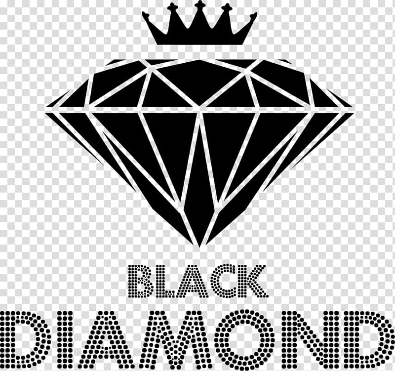 black diamond illustration, Black Diamond Equipment Carbonado Brand Logo, Jewelry Store Logo transparent background PNG clipart