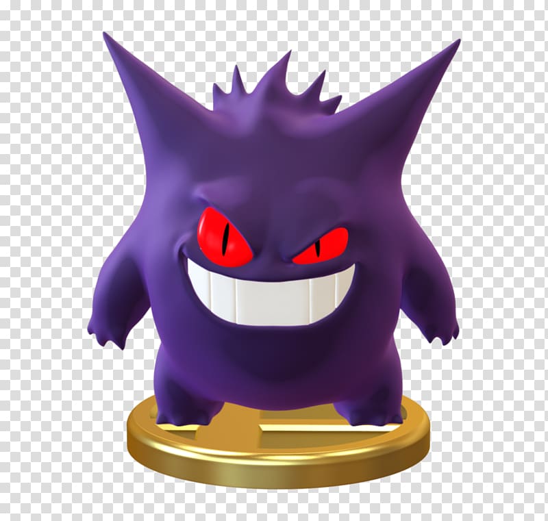 Super Smash Bros. for Nintendo 3DS and Wii U Gengar Trophy Pokémon Mew, Trophy transparent background PNG clipart