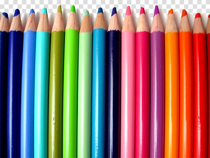 Understanding Color Colored pencil Bic, Colored pencils transparent background PNG clipart