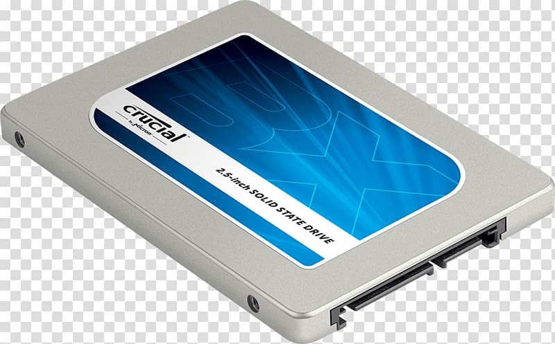 Crucial BX100 SATA SSD Solid-state drive Crucial MX200 SATA SSD Crucial MX300 SATA SSD Mac Book Pro, Computer transparent background PNG clipart