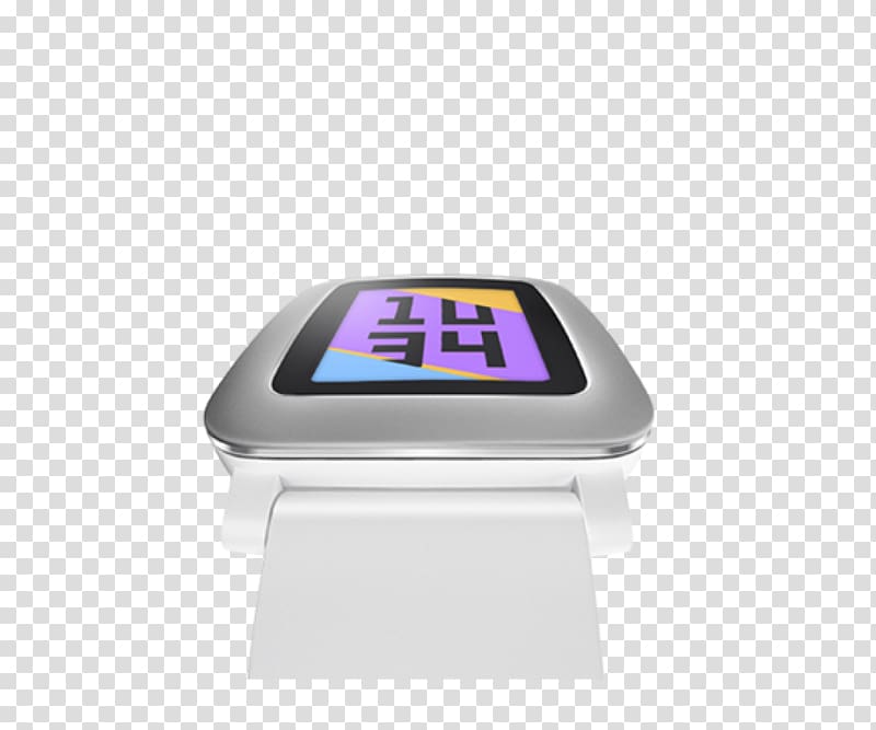 Pebble Time Smartwatch White, Pebble transparent background PNG clipart